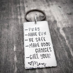 CALL YOUR MOM KEYCHAIN