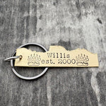 CHIEF MOUNTAIN FAMILY KEYCHAIN