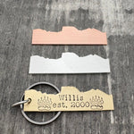 CHIEF MOUNTAIN FAMILY KEYCHAIN