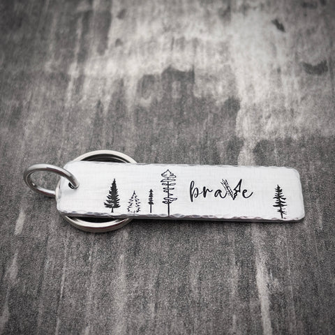 BRAVE ARROW KEYCHAIN
