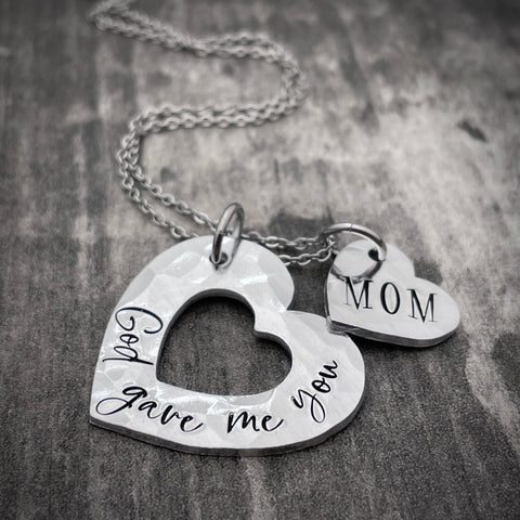 GOD GAVE ME YOU NECKLACE FOR MOM