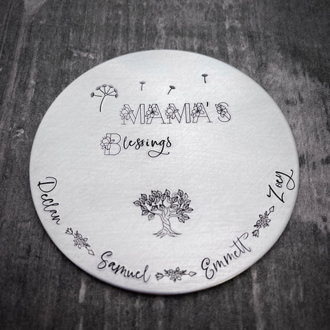 FLORAL MAMA'S BLESSINGS COASTER