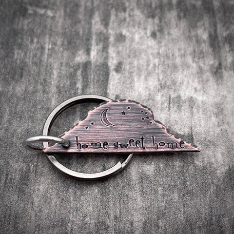 HOME SWEET HOME CROWSNEST KEYCHAIN